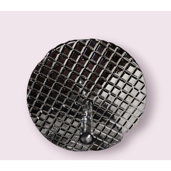 Starbucks 2023 Holiday Silver Chrome Grid Tumbler 24oz Venti Size New - Picture 2 of 8